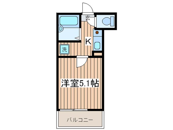 カンパネ－ラの物件間取画像